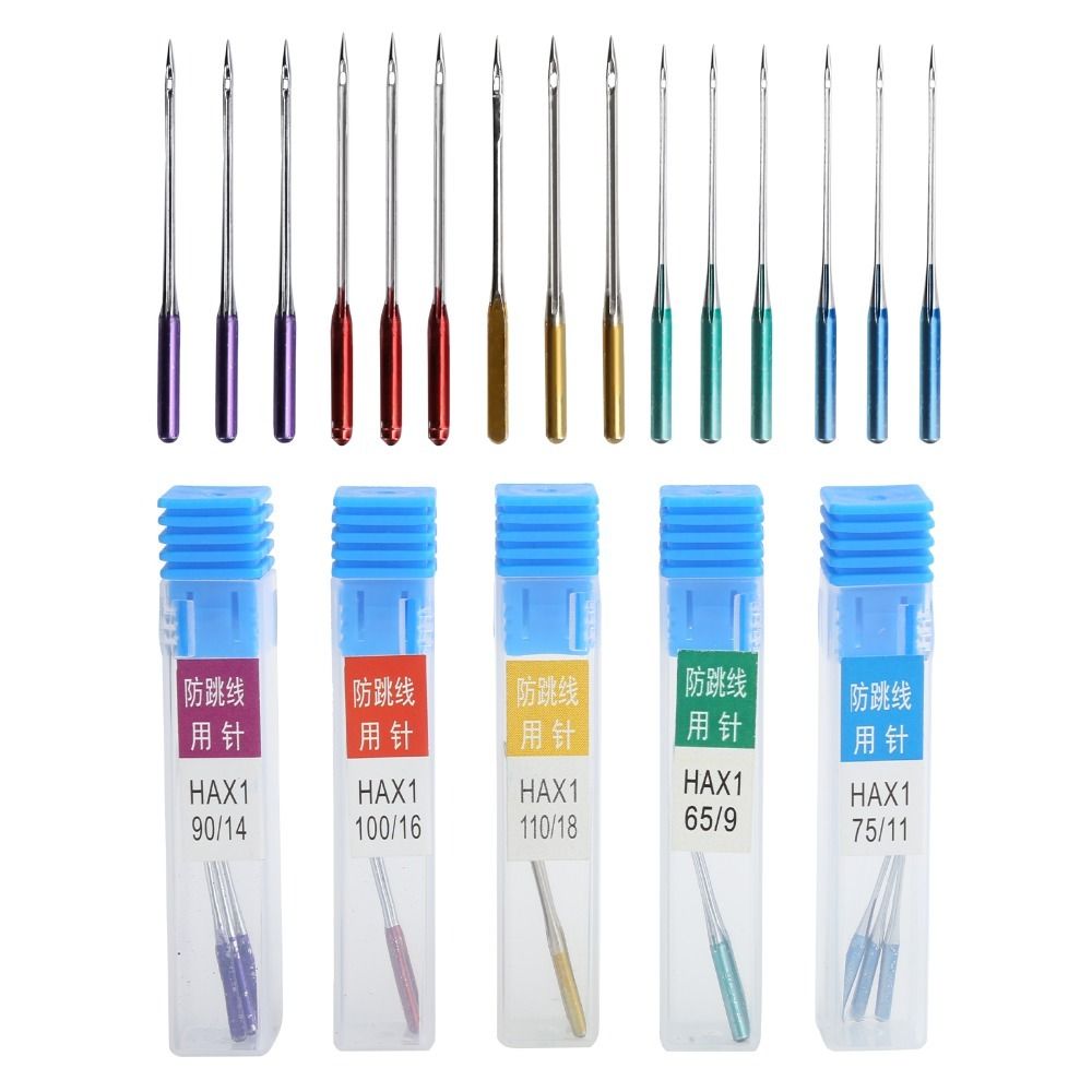 Mechanical Workshop Tools And Equipment - 15pcs Anti-Jumping Sewing Machine Needles Sharp
