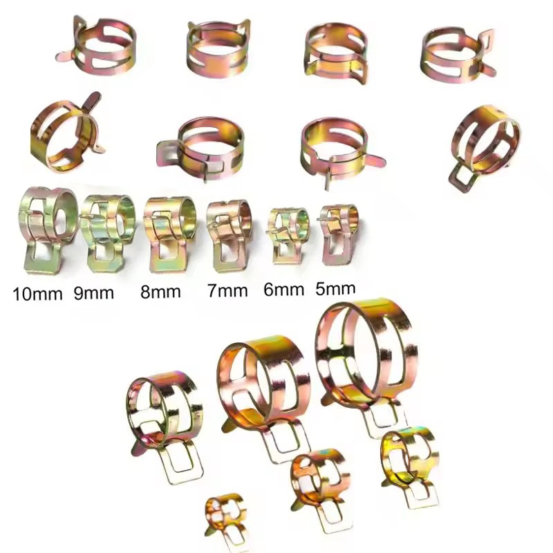 Pipe Clamp Bar - 10-50Pcs 5mm-9mm for choose Fuel Spring