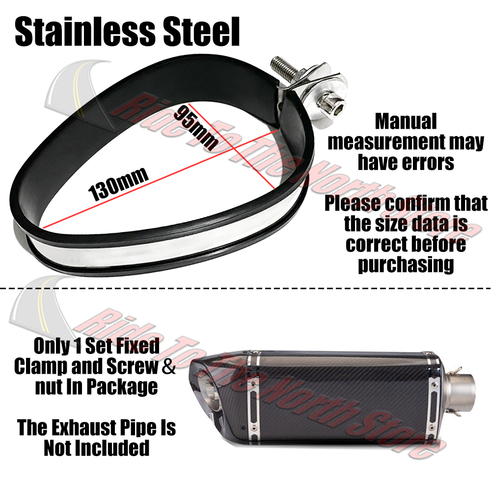 Carbon Fiber Fixed Clamp Stain - Pipe Clamp Bar recension och pris