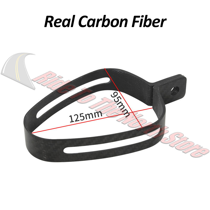 Carbon Fiber Fixed Clamp Stain - Pipe Clamp Bar recension och pris