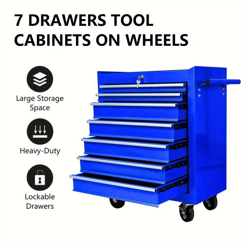 7 Drawers Blue Multifunctional - Tools At Workshop recension och pris