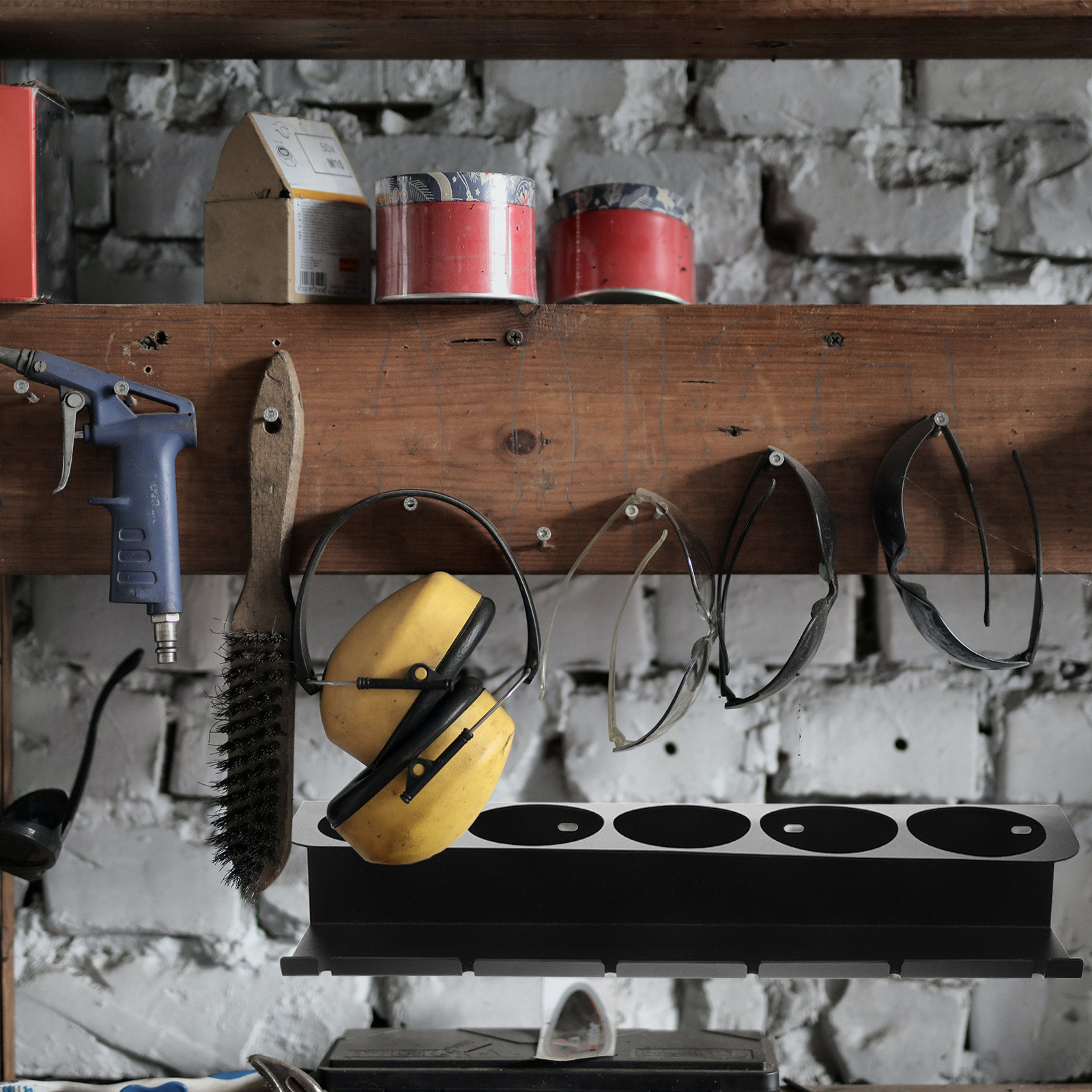 1Set Heavy Duty Metal Power To - Workshop Tools Organizer recension och pris