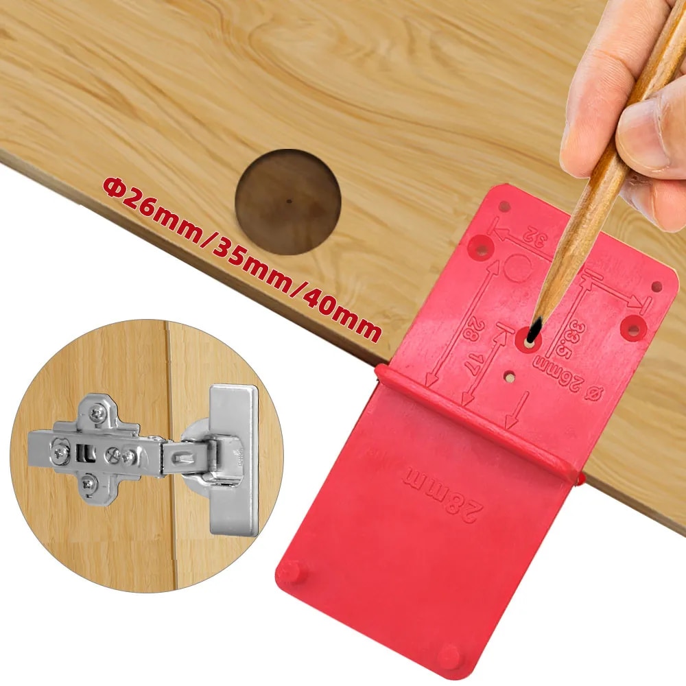 Hinge Hole Drilling Guide Posi - Dovetail Marking Guide recension och pris