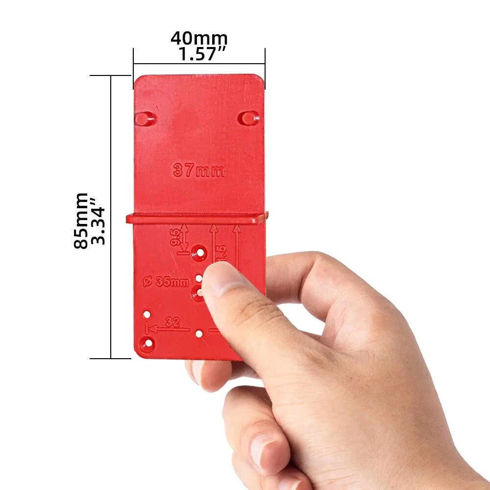 Hinge Hole Drilling Guide Posi - Dovetail Marking Guide recension och pris