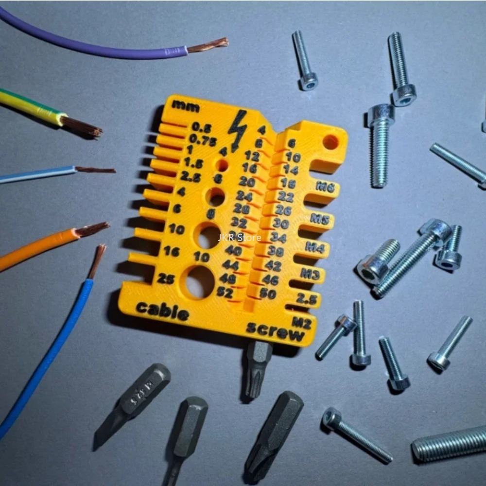 Double Sided Wire Gauge Screw  - Tools Use In Workshop recension och pris