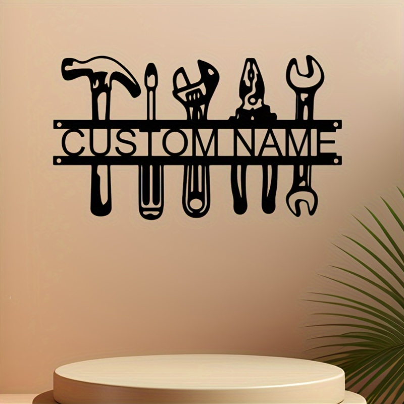 Customized Name Industrial Sty - Workshop Tools With Name recension och pris