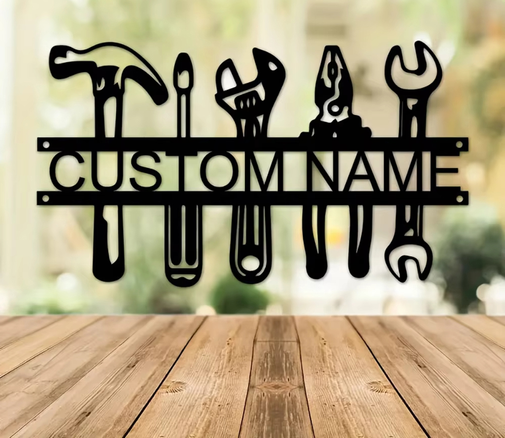 Customized Name Industrial Sty - Workshop Tools With Name recension och pris