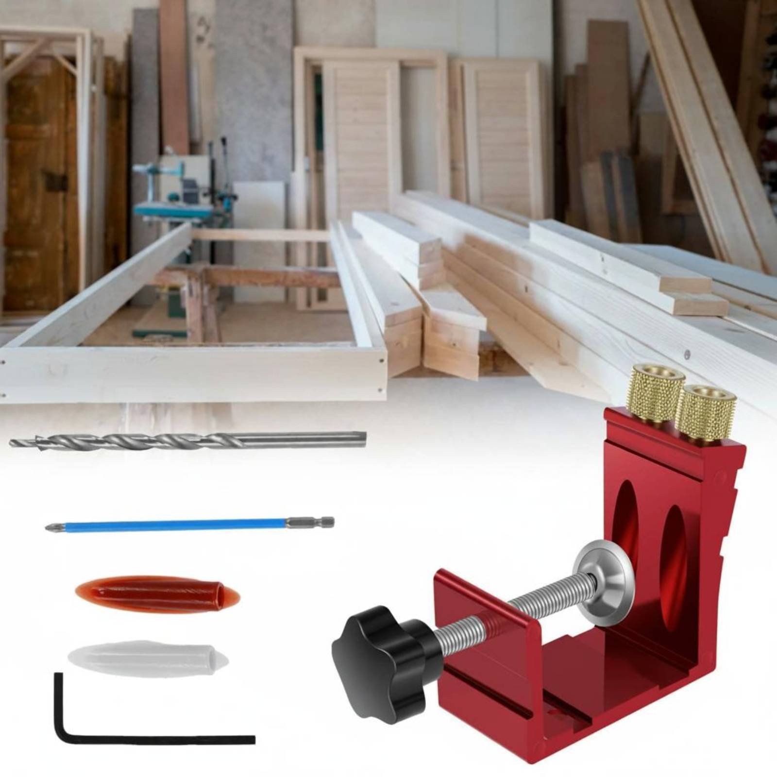 15 Degree Angle Drilling Guide - Workshop Joinery Tools recension och pris