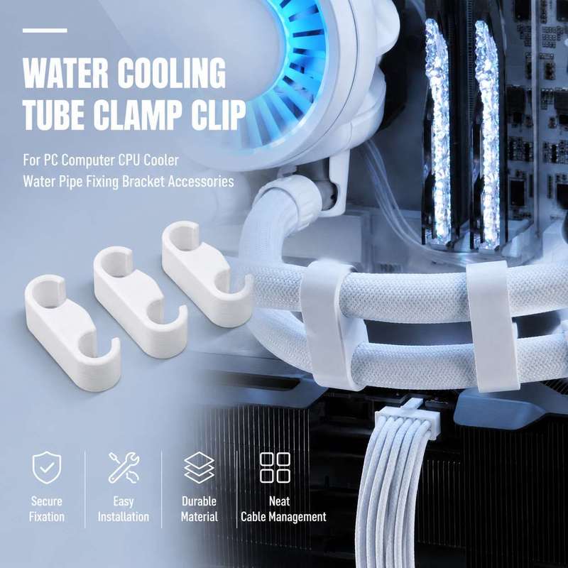 PC Water Cooling Tube Clamp Cl - Pipe Clamp Bar recension och pris