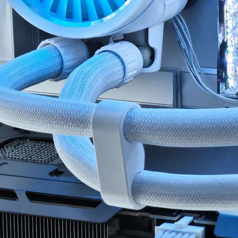 PC Water Cooling Tube Clamp Cl - Pipe Clamp Bar recension och pris
