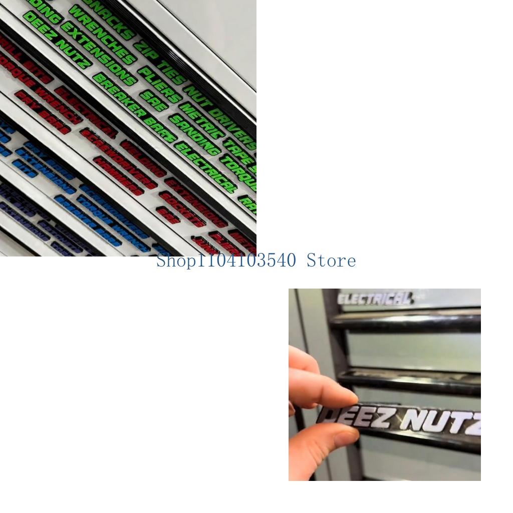02DC Workshop Drawer Labels Ra - Workshop Tools With Name recension och pris