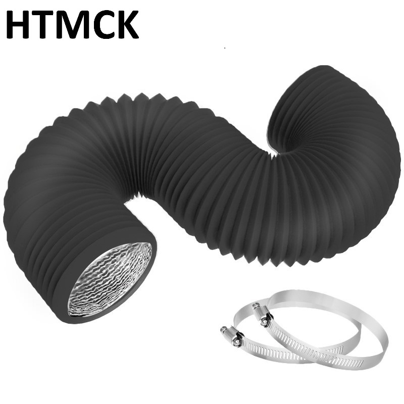 HTMCK 4 inch Dryer Vent Hose w - Pipe Clamp Bar recension och pris