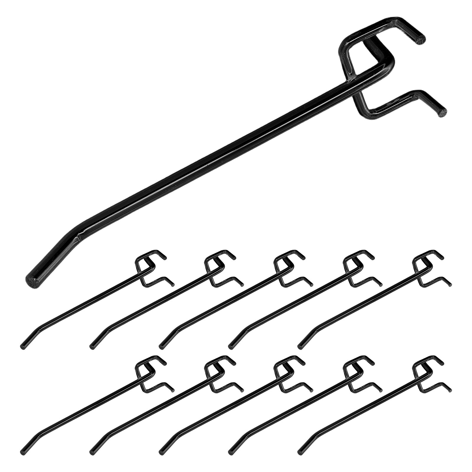 30Pcs Metal Pegboard Hooks Hea - Workshop Tools Store recension och pris