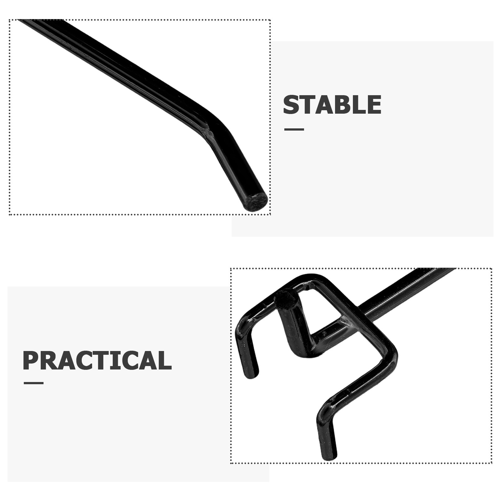 30Pcs Metal Pegboard Hooks Hea - Workshop Tools Store recension och pris