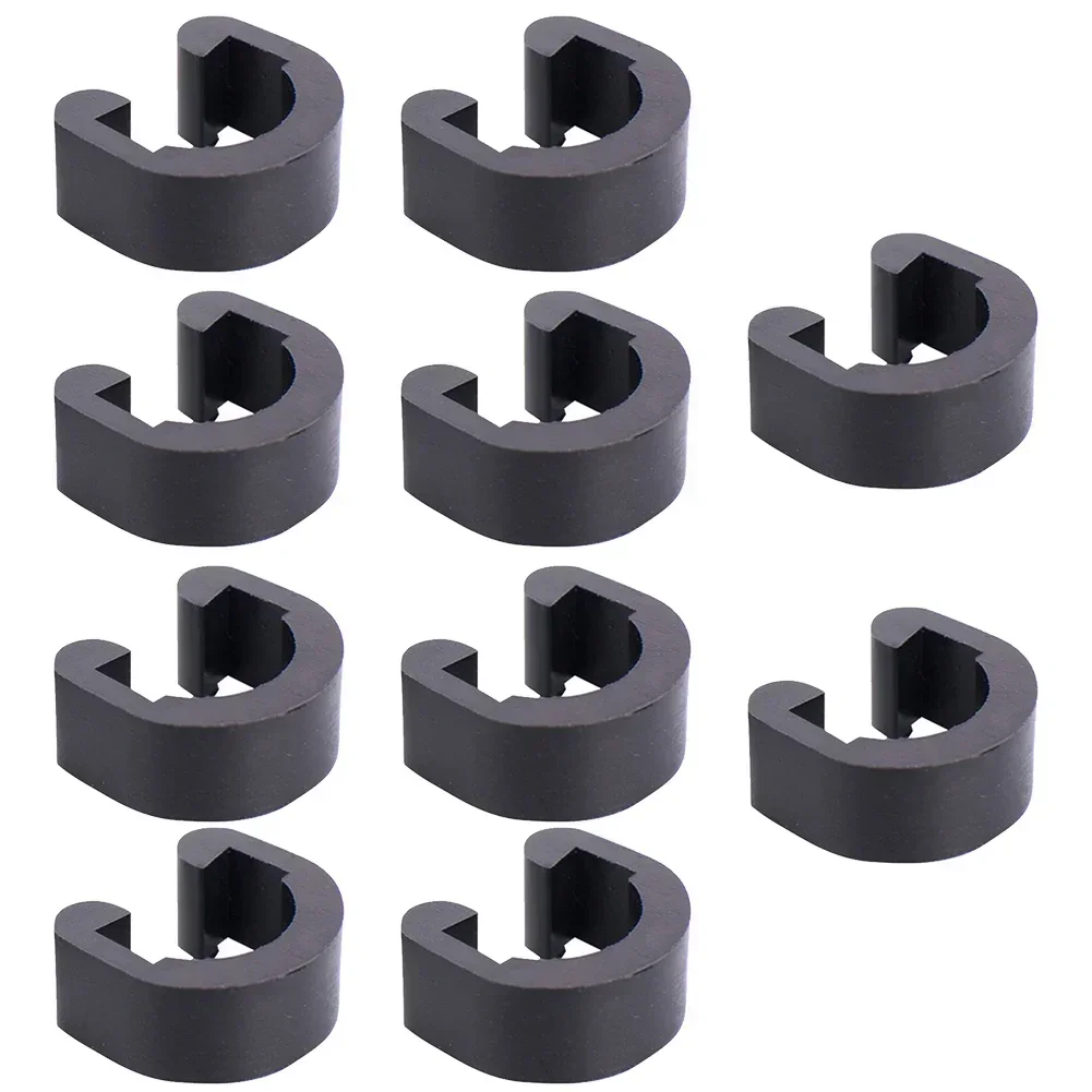 10pcs Bicycle C-Clips Buckle B - Pipe Clamp Bar recension och pris