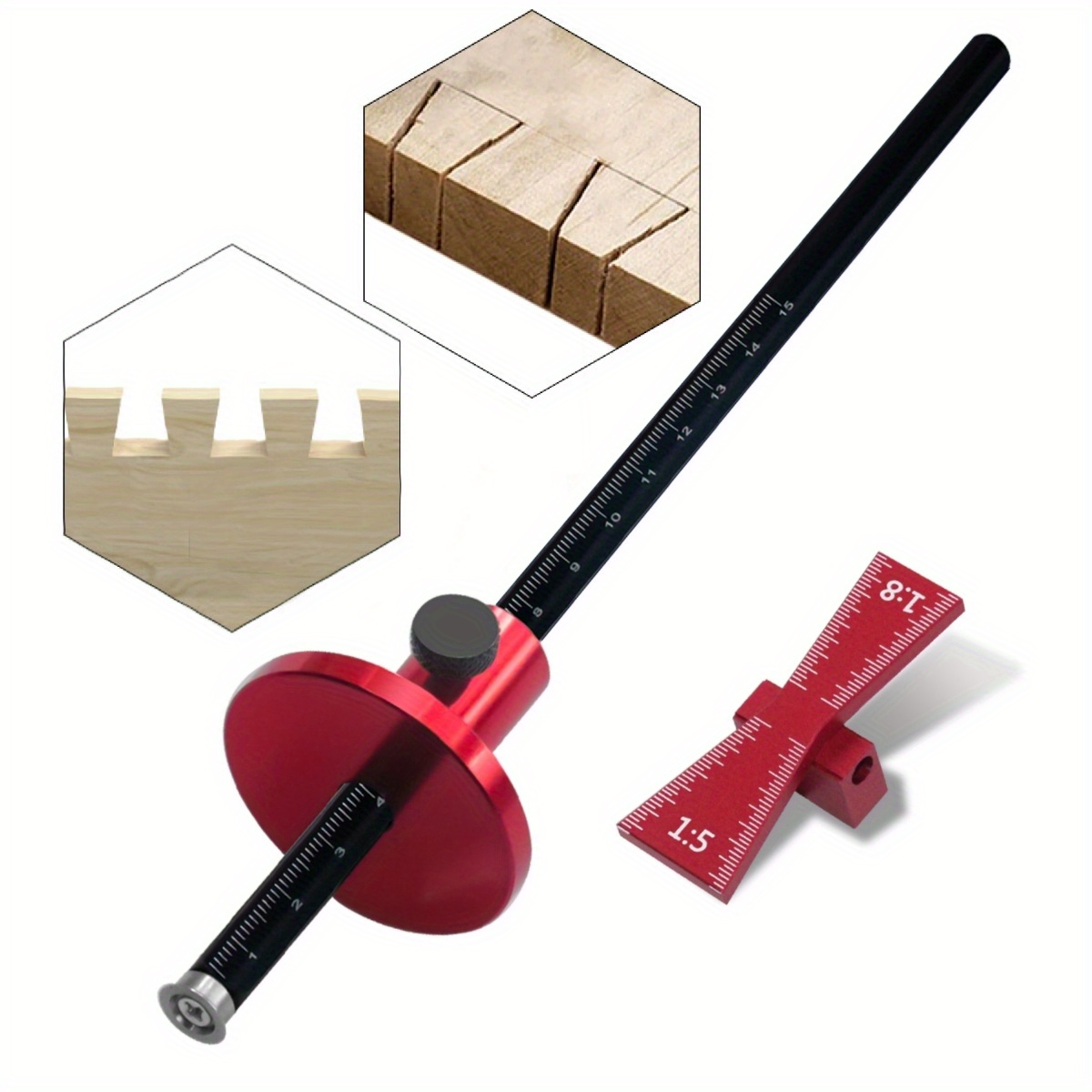 Bearing Wheel Cutter for Soft  - Dovetail Marking Guide recension och pris