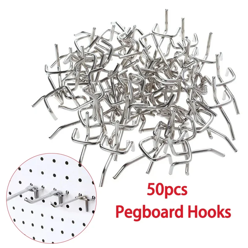 Pegboard Hooks 50pcs Pegs Boar - Workshop Tools Store recension och pris