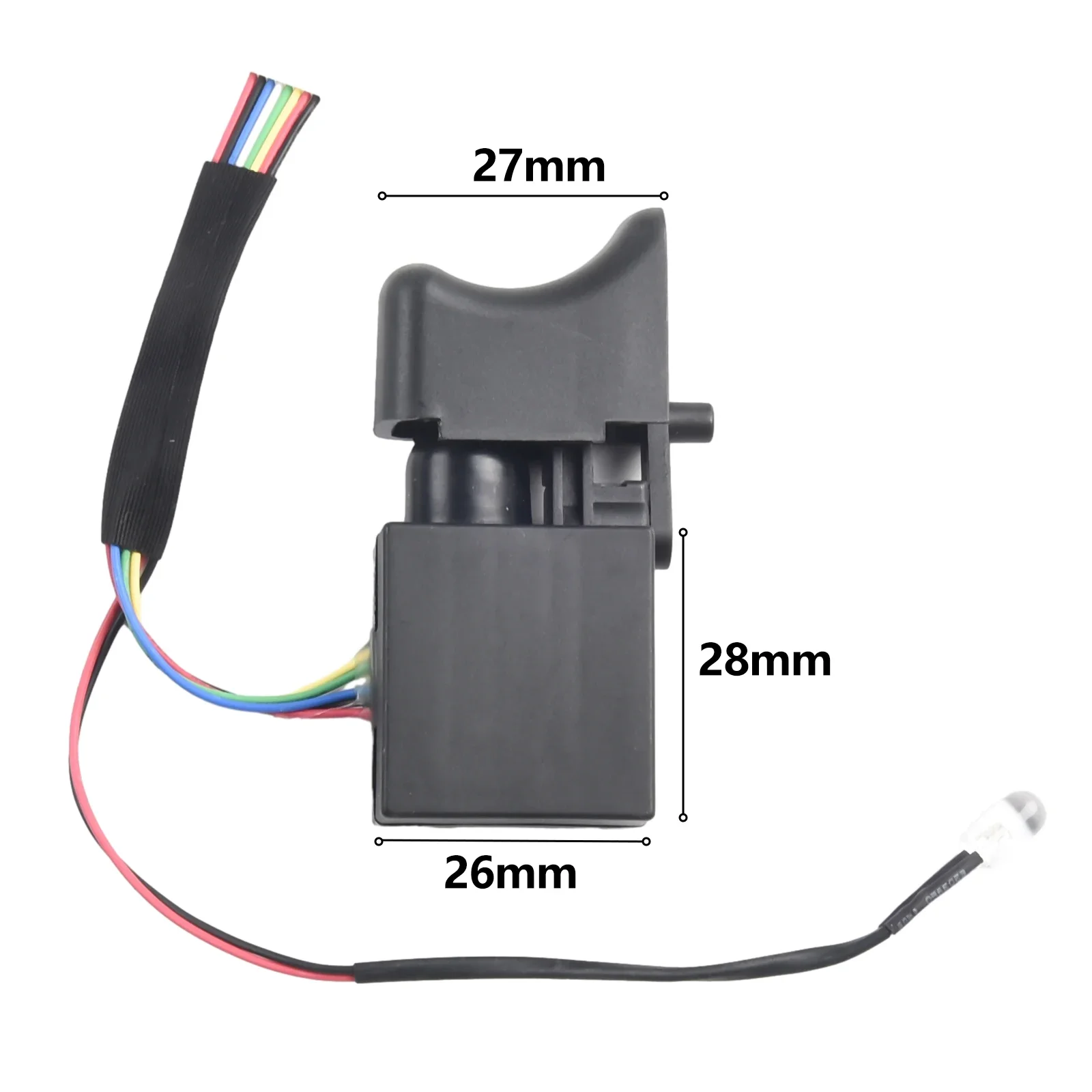 1pcs Black 7.2V-24V Electric D - Workshop Hand Tools And Equipment recension och pris