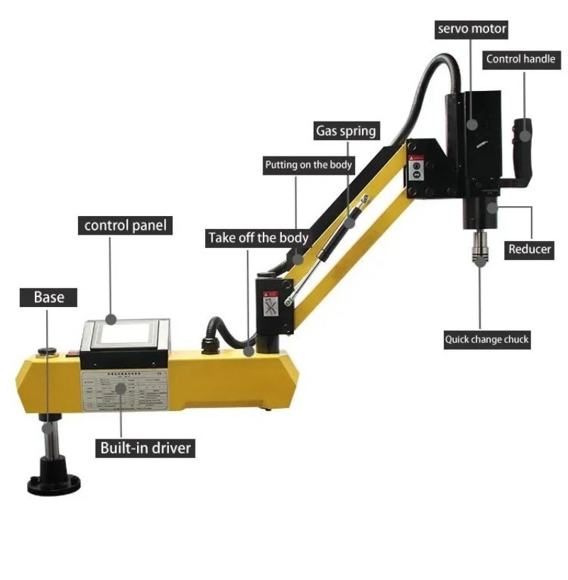 Metal Tapping Machine MR-16 M3 - Workshop Tools Engineering recension och pris
