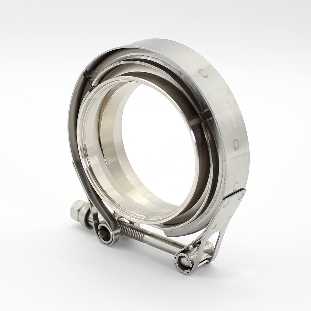 Stainless Steel V Band Clamp w - Pipe Clamp Bar recension och pris
