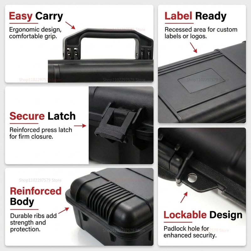 Portable Waterproof Tool Box,  - Workshop Tools Store recension och pris