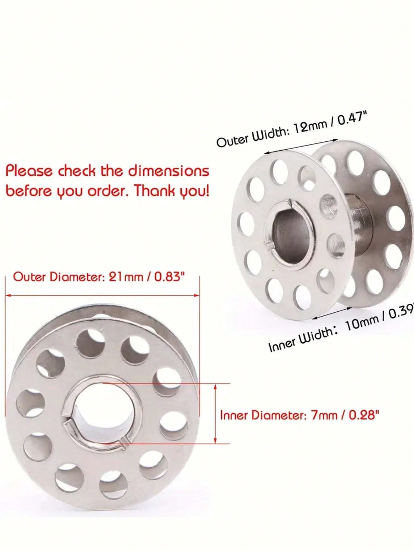 Bobbin Case and Metal Bobbins  - Mechanical Workshop Tools And Equipment recension och pris
