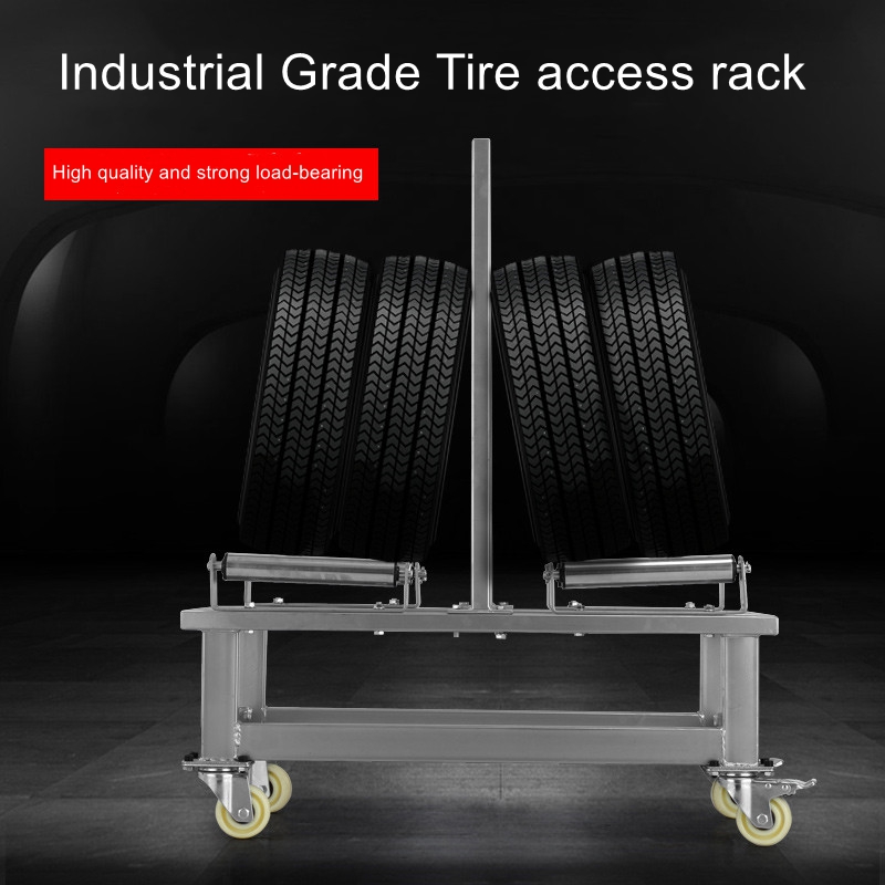 Auto workshop mobile tire rack - Workshop Tools Store recension och pris