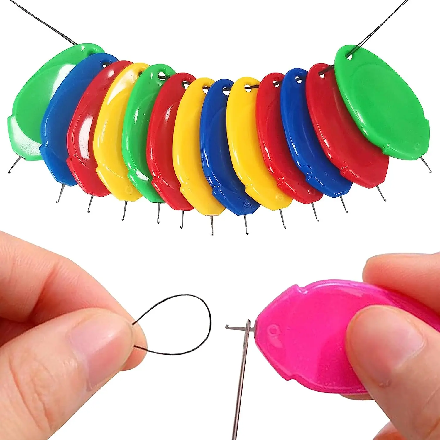 6Pcs Needle Threader Stitch In - Mechanical Workshop Tools And Equipment recension och pris