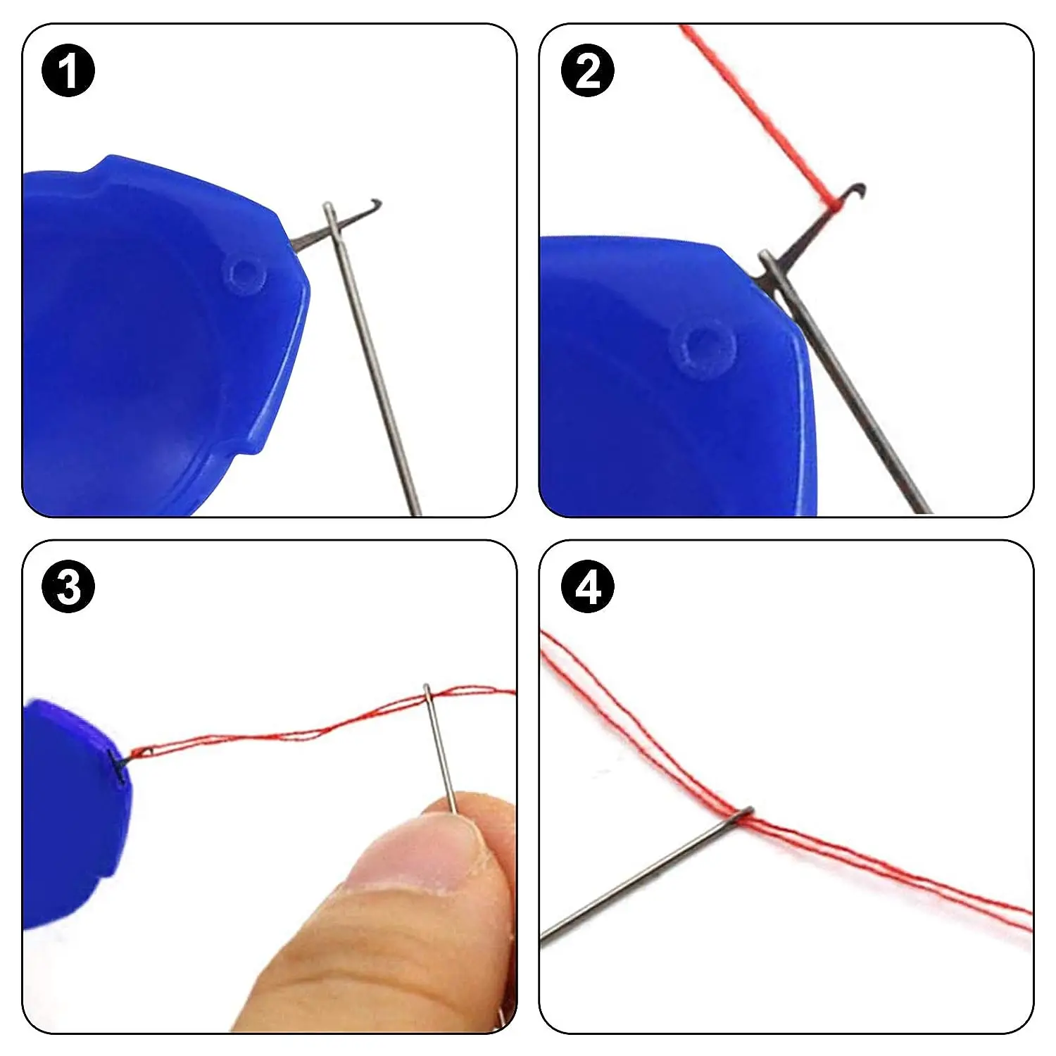 6Pcs Needle Threader Stitch In - Mechanical Workshop Tools And Equipment recension och pris