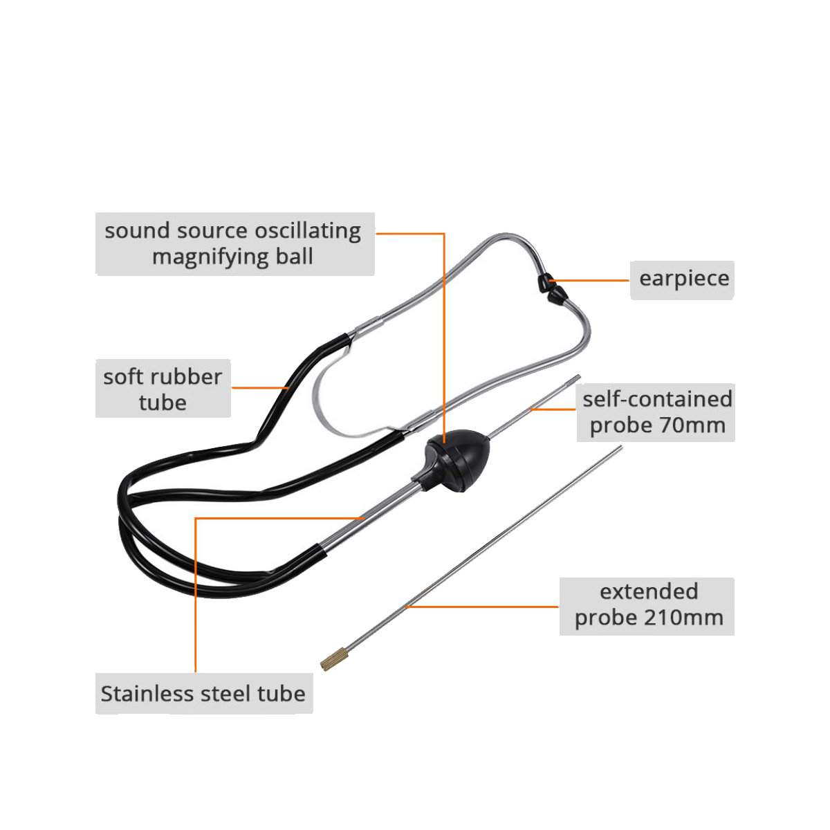 Automotive Stethoscope Mechani - Mechanical Workshop Tools And Equipment recension och pris