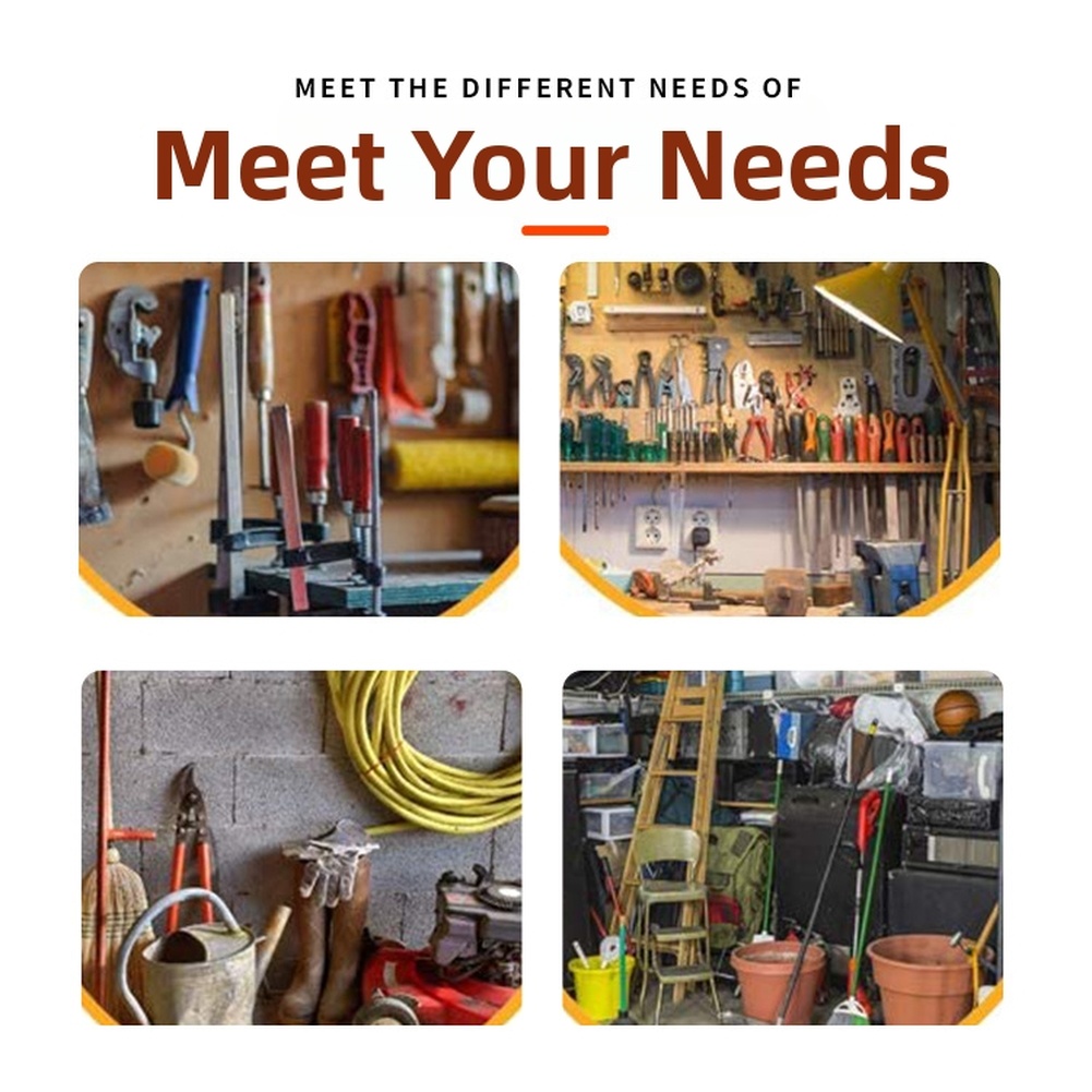 Iron Dual Hook Set for Storing - Workshop Tools Store recension och pris